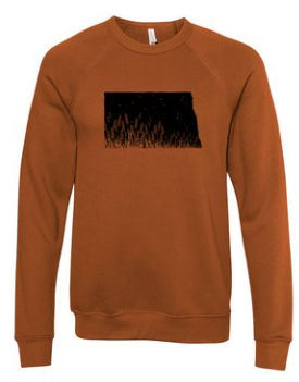 North Dakota Prairie Sweatshirt Crewneck