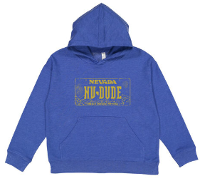 Nevada License Dude Hoodie Kids