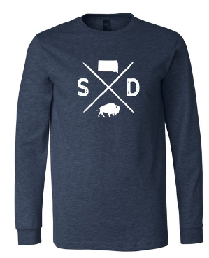 South Dakota Logo Longsleeve
