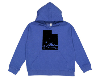 Utah Desert Scene Hoodie Kids