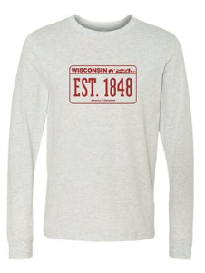 Wisconsin License 1848 Longsleeve