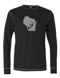 Wisconsin Classic Antler Thermal Longsleeve