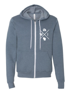 Wisconsin Logo Zip Hoodie