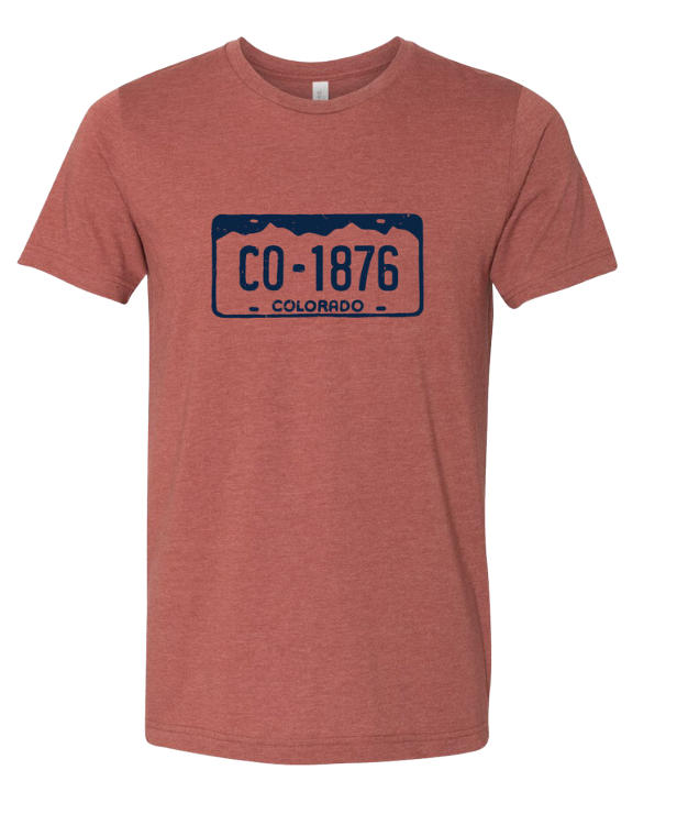 Colorado License Plate