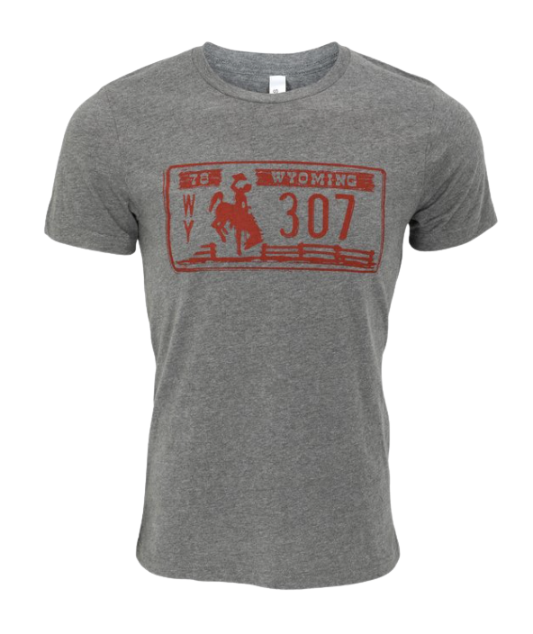 Wyoming License Plate