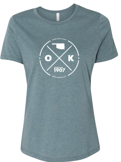 Oklahoma circle Logo women