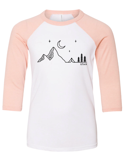 Utah Night Scene 3/4 kids girls