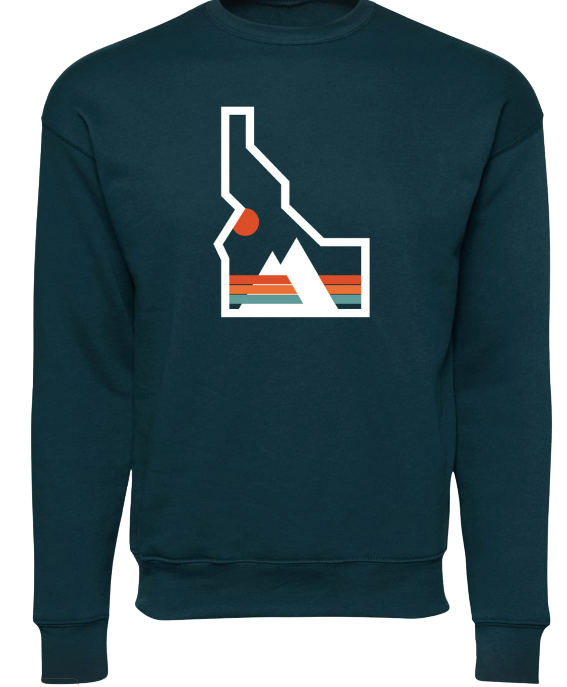 Idaho Retro Lines Crewneck Sweatshirt