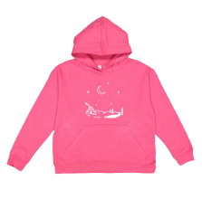 Iowa Night Scene Hoodie Kids Girls