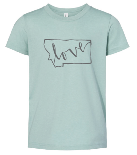 Montana Love Letter Outline kids girls