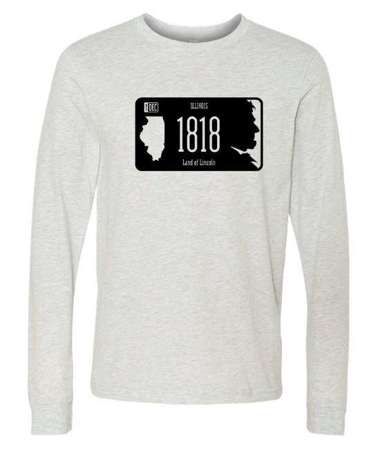 Illinois License Longsleeve