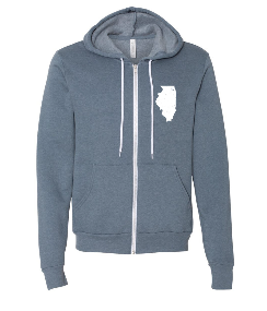 Illinois Classic Zip Hoodie