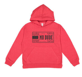 Missouri License Dude Hoodie Kids