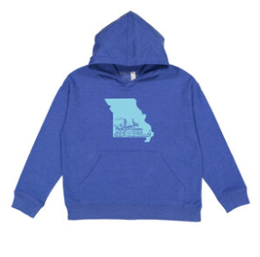 Missouri Riverboat Hoodie Kids