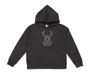 MIssouri Bison Skull Hoodie Kids