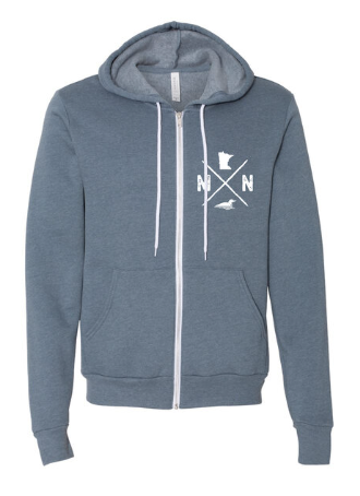 Minnesota Logo Zip Hoodie