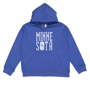 Minnesota Fishing "O" Hoodie Kids