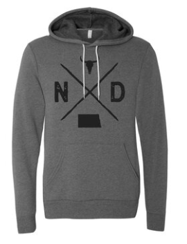 North Dakota Logo Hoodie