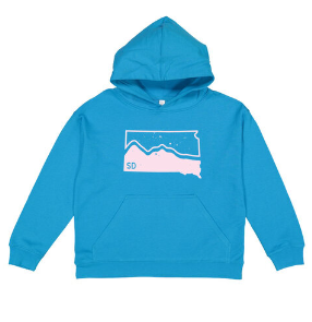 South Dakota Classic Hills Hoodie Kids Girls