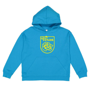 Yellow Rose of Texas Hoodie Kids