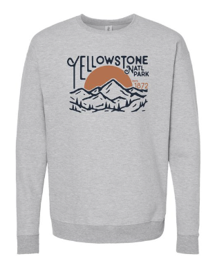 Yellowstone Retro Stamp Crewneck Sweatshirt