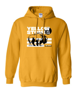 Yellowstone Wildlife Hoodie