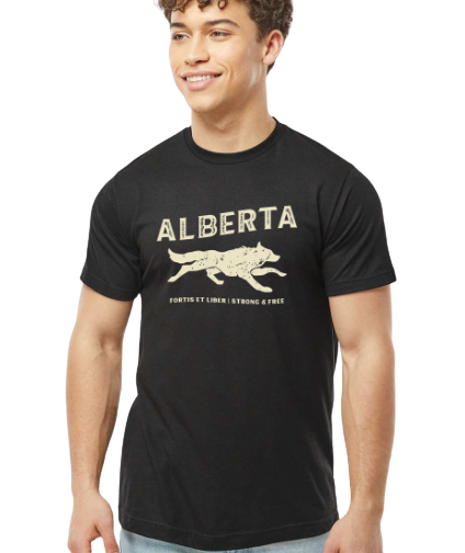 Canada Alberta wolf