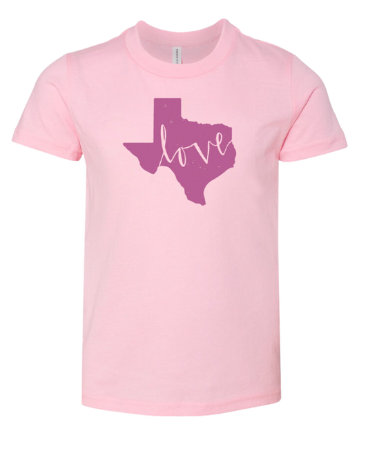 Texas Love Letter kids girls