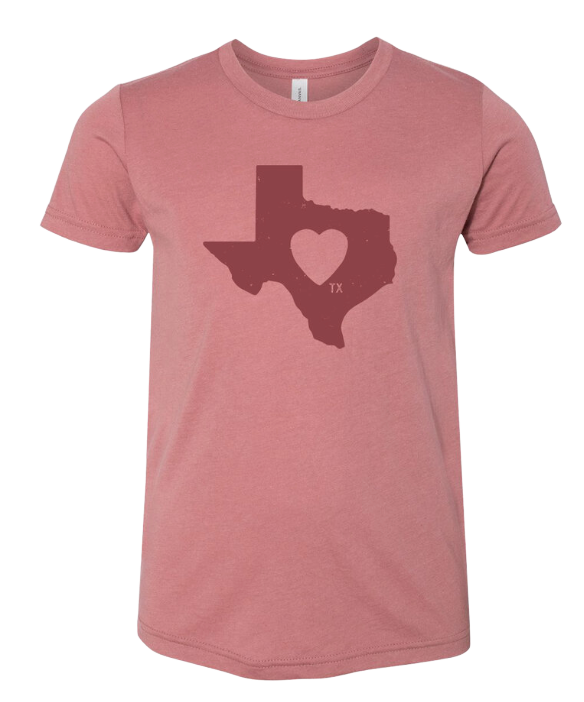 Texas Classic Heart kids girls