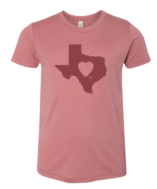 Texas Classic Heart kids girls