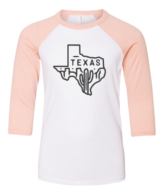 Texas Cactus 3/4 kids girls