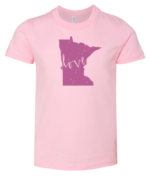 Minnesota Love Letter Kids girls