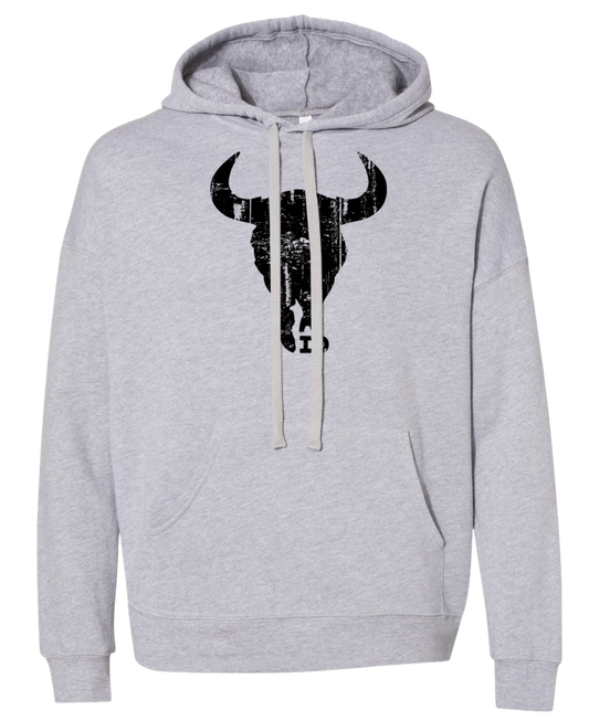 Idaho Bison Skull Hoodie