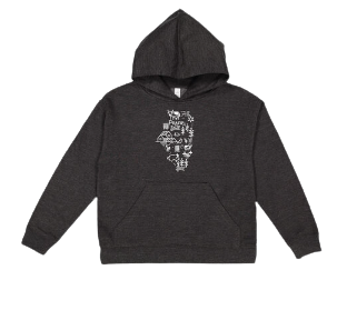 Illinois Icons Hoodie Kids