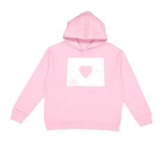 Colorado Heart Hoodie Kids Girls